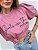 T-SHIRT SAMIRA COM PEDRARIAS ROSE - Imagem 2