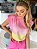 MUSCLE TEE BRENDA BICOLOR PINK COM AMARELO - Imagem 2