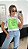 T-SHIRT MIRELLA ESTAMPA VERDE NEON - Imagem 5