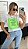 T-SHIRT MIRELLA ESTAMPA VERDE NEON - Imagem 1