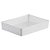 Cesto organizador rattan branco 34X25X6,5 - Imagem 1