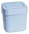 Lixeira de Pia com Tampa Click 4L Azul Micromax - Imagem 2