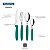 Faqueiro Inox Tramontina Ipanema 24pcs Verde - Imagem 4