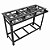 Fogão Industrial Roa Classic 30x30 Perfil 7 3 Bocas Alta Pressão - Imagem 1