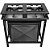 Fogão Industrial Classic 30x30 Perfil 7 2 Bocas Alta Pressão com forno - Imagem 1