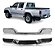 Parachoque Traseiro Hilux Pick-up 1993 / 2004 - Cromado com Suporte - Imagem 2