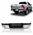 Parachoque Traseiro Hilux Pick-up 2016 / 2025 - Cromado com Suporte - Imagem 1