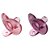 Chupeta Soothie 0-3M dupla Philips Avent Rosa - Imagem 1