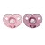 Chupeta Soothie 0-3M dupla Philips Avent Rosa - Imagem 2