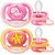 Chupeta Avent Dupla Ultra Air 6-18M Rosa Baleia e Estrela - Imagem 1
