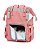 Mochila Maternidade Impermeável BH Travel Rosa - Imagem 3