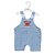 Banho de Sol Curto Bebê Otolina My Baby Siri Jeans Azul Claro - Imagem 2