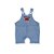 Banho de Sol Curto Bebê Otolina My Baby Siri Jeans Azul Claro - Imagem 1