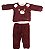 Conjunto Para Bebê Pelúcia Bordado Urso P-G - Imagem 2