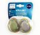 Chupeta Dupla Ultra Air Neutra Cinza e Verde 6-18M Avent - Imagem 2