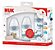 Kit 3 Mamadeiras Starter First Choice Temp Control Nuk Azul - Imagem 2