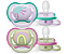 Chupeta Ultra Air Dupla Decorada 0-6M Philips Avent - Imagem 1