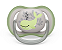 Chupeta Ultra Air 6-18M Cinza e Verde Baleia Philips Avent - Imagem 1
