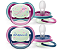 Chupeta Ultra Air Dupla Night Time 6-18 Meses Menina Avent - Imagem 1