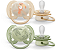 Chupeta Dupla Ultra Soft Decorada 0-6 MPhilips Avent - Imagem 1