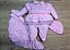 Saída Maternidade Rosa Raposinha Plush Otolina My Baby - Imagem 4