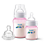 Kit 2 Mamadeiras 125/260ml + Bico N°4 6+m Rosa Philips Avent - Imagem 1