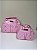 Kit Bolsa Maternidade Lud Baby 5 Peças Rosa - Imagem 4