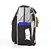 Bolsa Maternidade Multifuncional Impermeável Preto Cinza BH - Imagem 5