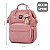 Mochila Maternidade Impermeável com USB BH Travel Rosa - Imagem 8