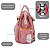 Mochila Maternidade Impermeável com USB BH Travel Rosa - Imagem 10