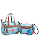 Kit Bolsa Maternidade Baby Nut Fundo do Mar C/ Trocador - Imagem 1
