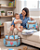 Kit Bolsa Maternidade Baby Nut Fundo do Mar C/ Trocador - Imagem 3