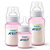 Kit Triplo Mamadeiras Anti-colic Rosa Philips Avent - Imagem 3