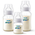 Kit Triplo Mamadeiras Anti-colic Transparente Philips Avent - Imagem 4