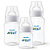 Kit Triplo Mamadeiras Anti-colic Transparente Philips Avent - Imagem 2
