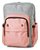 Bolsa Maternidade Multifuncional Impermeável Rosa e Cinza BH - Imagem 2