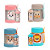 Kit Pote + Copo Térmico Zoo Buba - Imagem 1