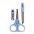 Kit Manicure Infantil Azul 3 Peças - Petita - Imagem 1