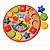 Relógio pedagógico - Brinquedo Educativo de Madeira - Imagem 1