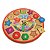 Relógio pedagógico - Brinquedo Educativo de Madeira - Imagem 2