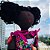 Boneca de Pano Negra - Dandara Rosa - Imagem 2