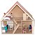 Casinha de madeira  - Casa Brinquedo Educativo tipo Waldorf - Imagem 1