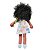 Boneca de pano Afro - Heleninha - Imagem 2