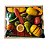 Kit com 11 Frutinhas com Corte + caixote + faquinha + tábua: Brinquedo Educativo de Madeira - Imagem 2