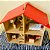 Casa de Boneca Desmontável com Móveis - Brinquedo Educativo Madeira - Imagem 2