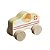Carrinho tipo Ambulância - Brinquedo Educativo de Madeira - Imagem 1