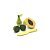 Brinquedo de Madeira - Kit Frutinhas com Corte (Kiwi, Mamão e Pêra) - Imagem 1