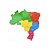 Mapa Brasil Regiões Estados Capitais - Quebra Cabeça Educativo Babebi - Imagem 1