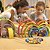7 Bolas Coloridas de Madeira  4cm -  Brinquedo Educativo Inspiração Waldorf - Imagem 3