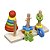 Torre de Encaixe com Passa Formas - Brinquedo Educativo de Madeira - Imagem 4